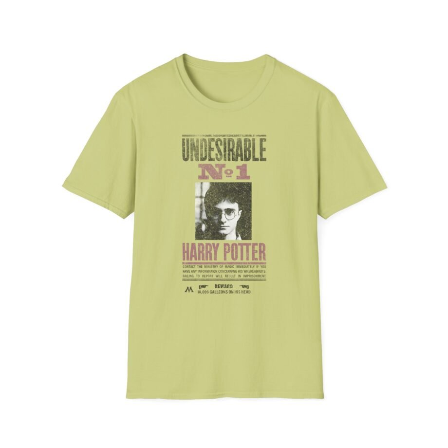 Harry Potter Undesirable No 1 Distressed Unisex Softstyle T-Shirt