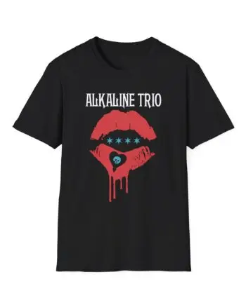 Alkaline Trio Lips Unisex Softstyle T-Shirt