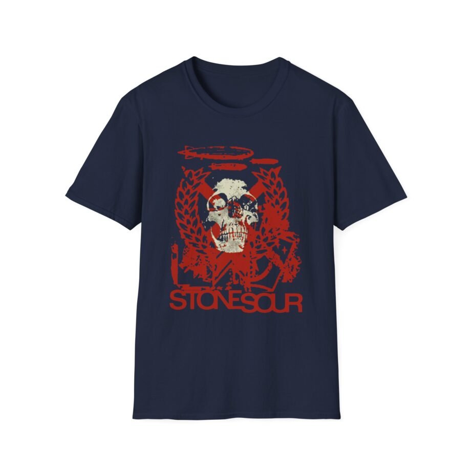Stone Sour Red Skull Unisex Softstyle T-Shirt