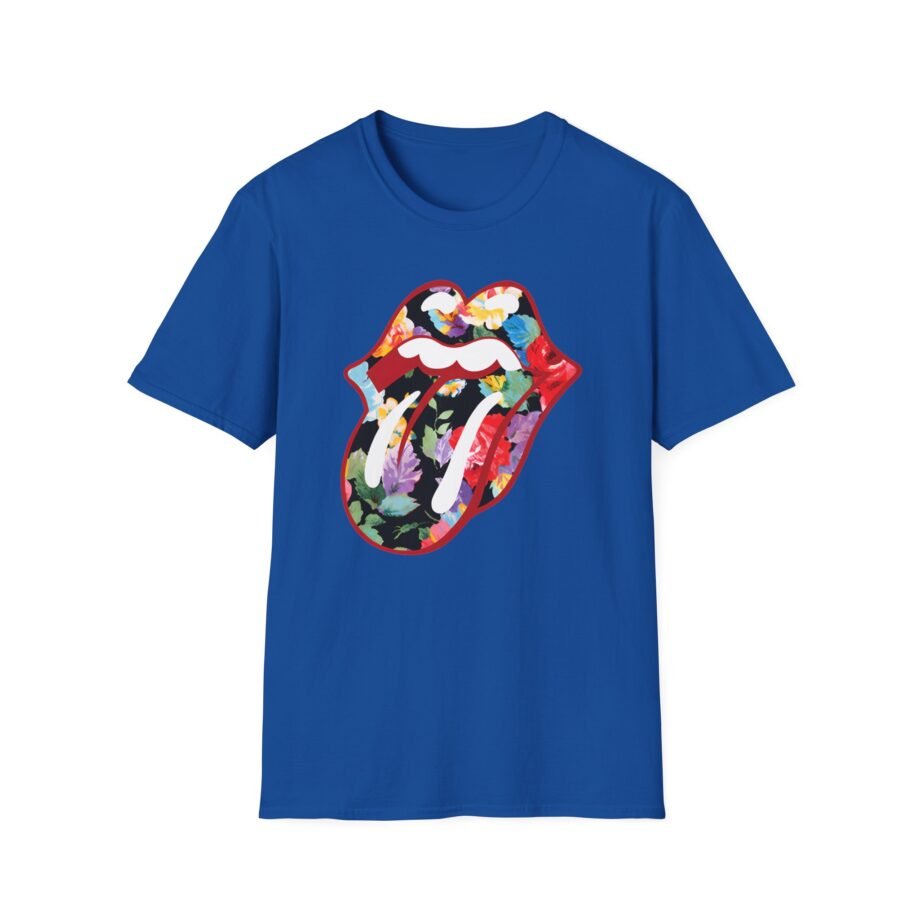 RS Floral Tongue Unisex Softstyle T-Shirt