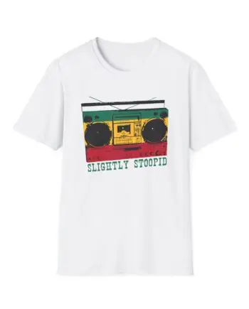 Slightly Stoopid Ghetto Blaster Raglan Unisex Softstyle T-Shirt