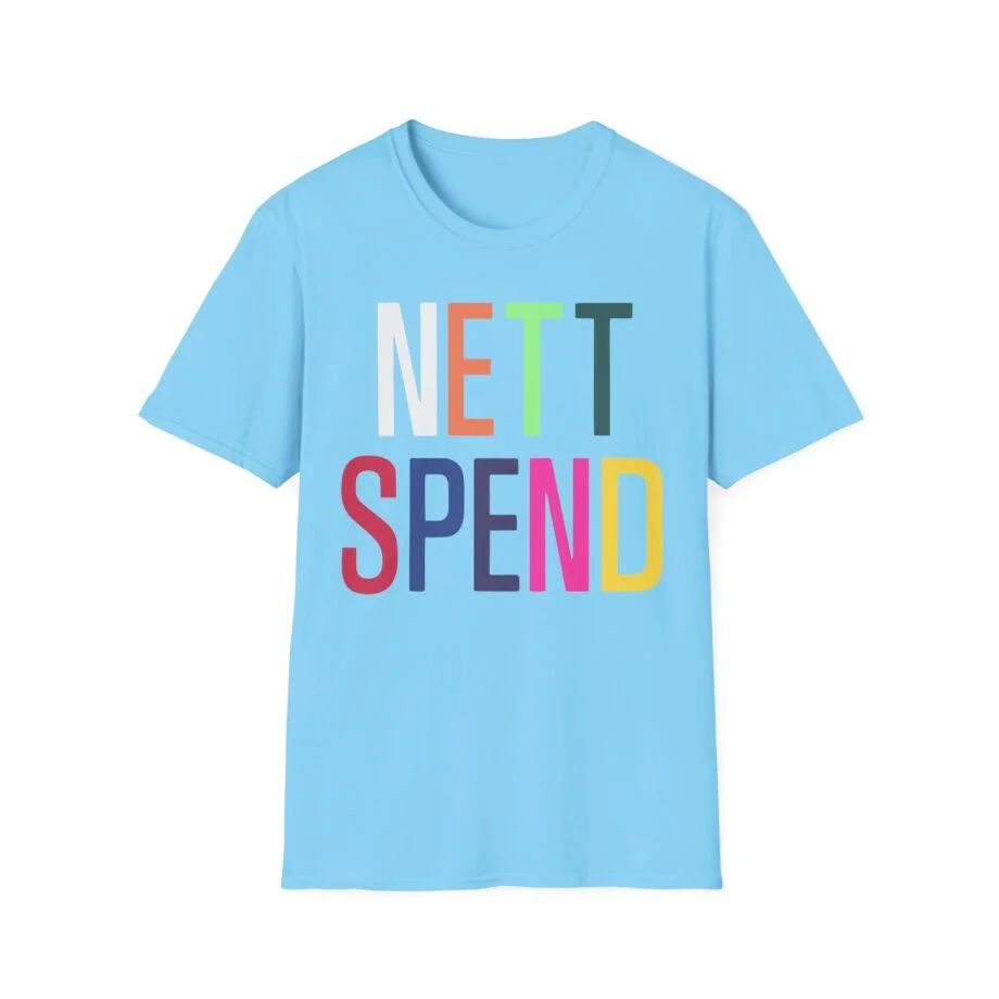 Nettspend Rainbow Unisex Softstyle T-Shirt