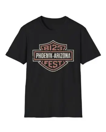 The Maine 8123 Fest Moto Unisex Softstyle T-Shirt
