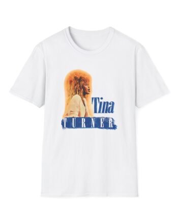 Tina Turner Brush Unisex Softstyle T-Shirt
