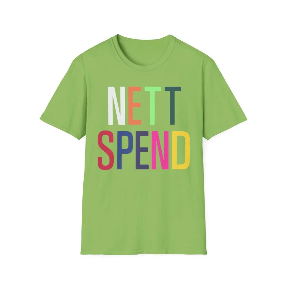 Nettspend Rainbow Unisex Softstyle T-Shirt