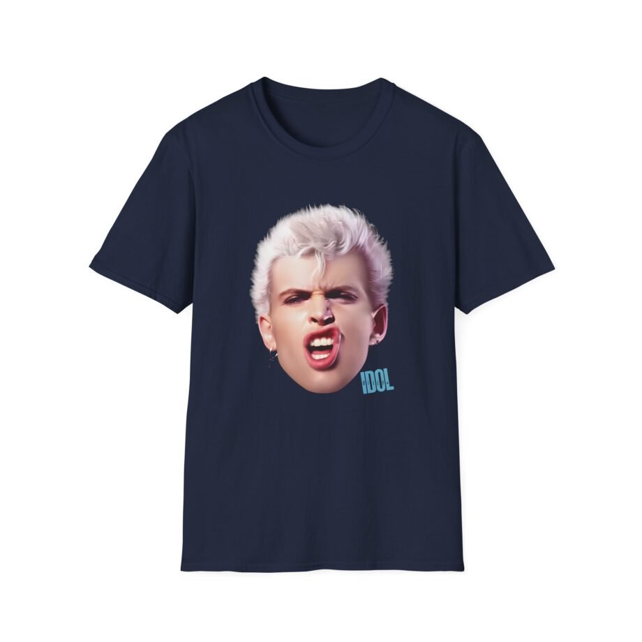 Billy Idol Billy Smirk Unisex Softstyle Shirt