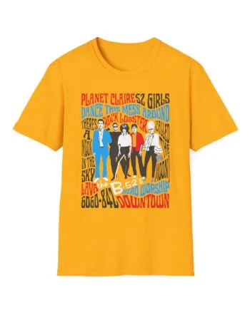The B 52s Tracklist Unisex Softstyle T-Shirt