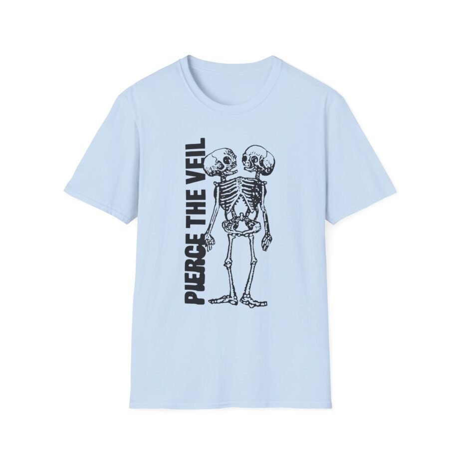 Pierce the Veil Tan Conjoined Skeleton Unisex Softstyle T-Shirt
