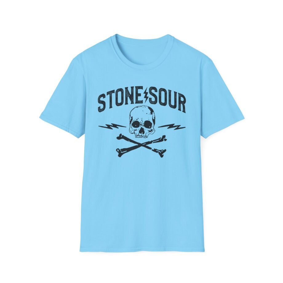 Stonesour Cross Bones 3/4 Raglan Unisex Softstyle T-Shirt