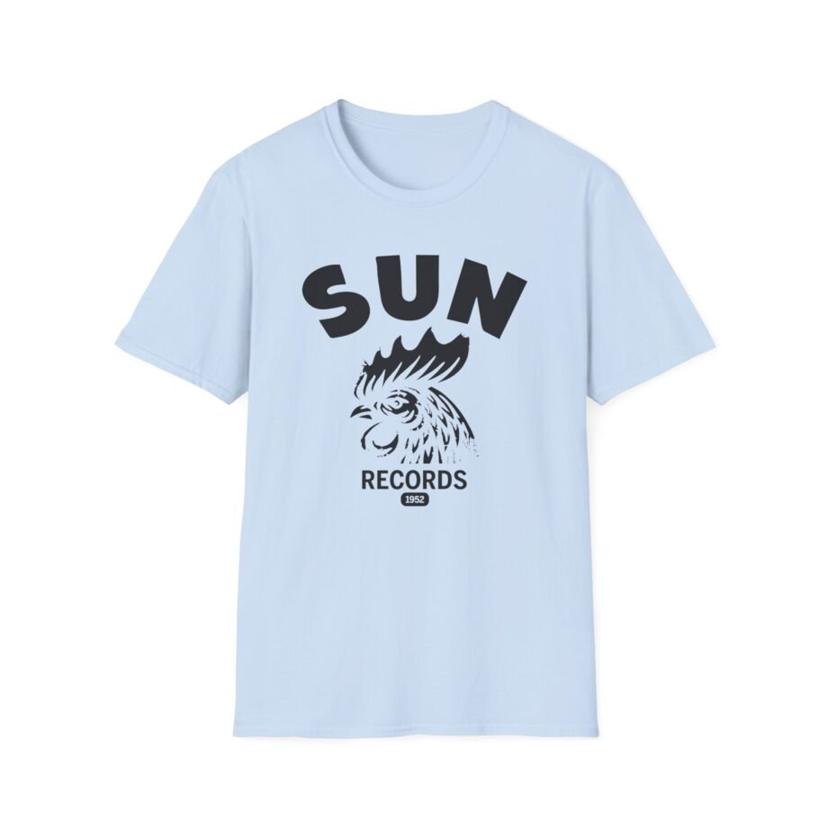 Sun Records Gritty Rooster Ringer Unisex Softstyle T-Shirt
