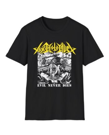 Toxic Holocaust Evil Never Dies Unisex Softstyle T-Shirt