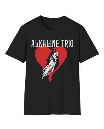 Alkaline Trio Heart Swept Unisex Softstyle T-Shirt