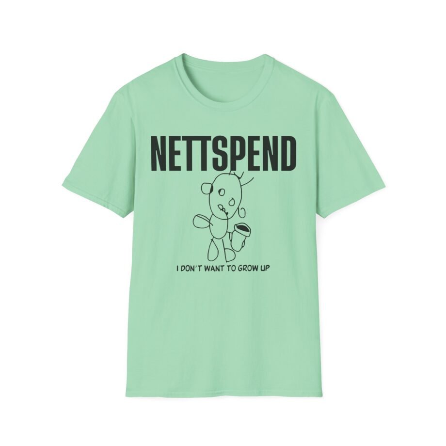 Nettspend I Dont Want to Grow Up Unisex Softstyle T-Shirt