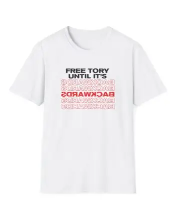 Tory Lanez Free Tory Backwards Unisex Softstyle T-Shirt
