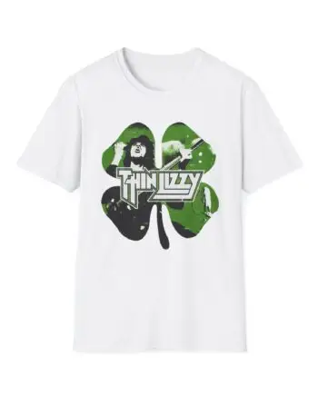 Thin Lizzy Shamrock Unisex Softstyle T-Shirt