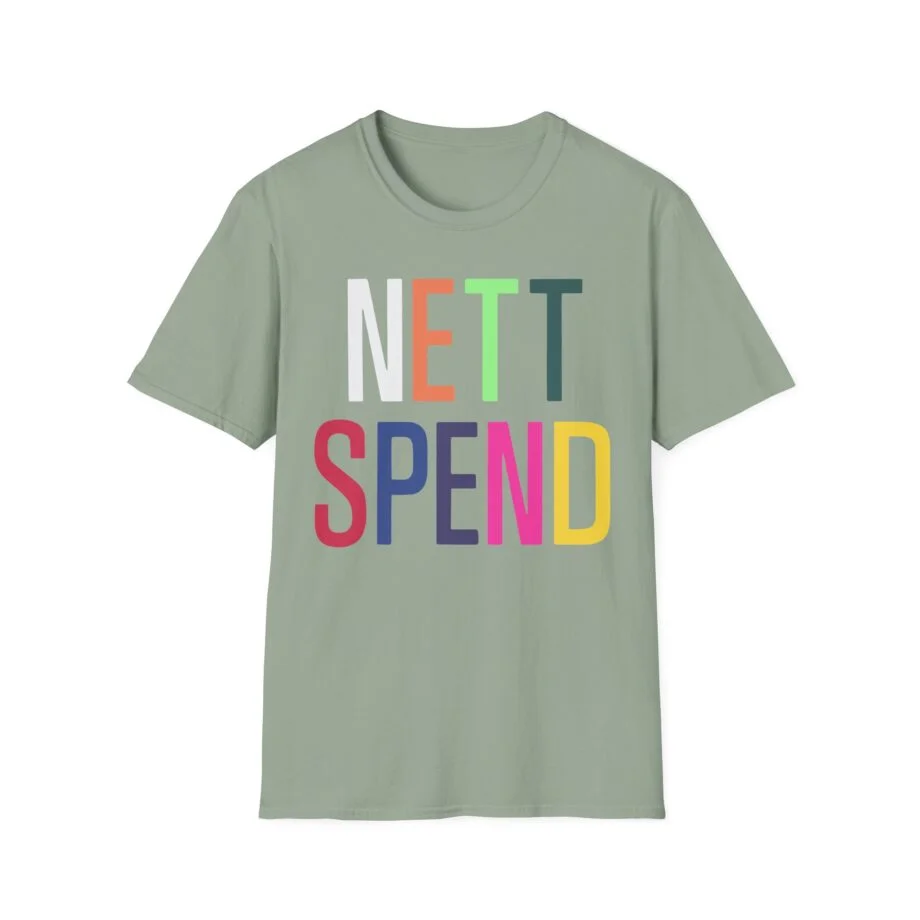 Nettspend Rainbow Unisex Softstyle T-Shirt