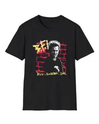 Billy Idol BFI Brick Unisex Softstyle Shirt