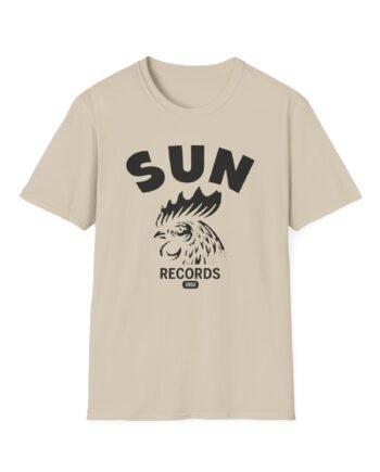 Sun Records Gritty Rooster Ringer Unisex Softstyle T-Shirt
