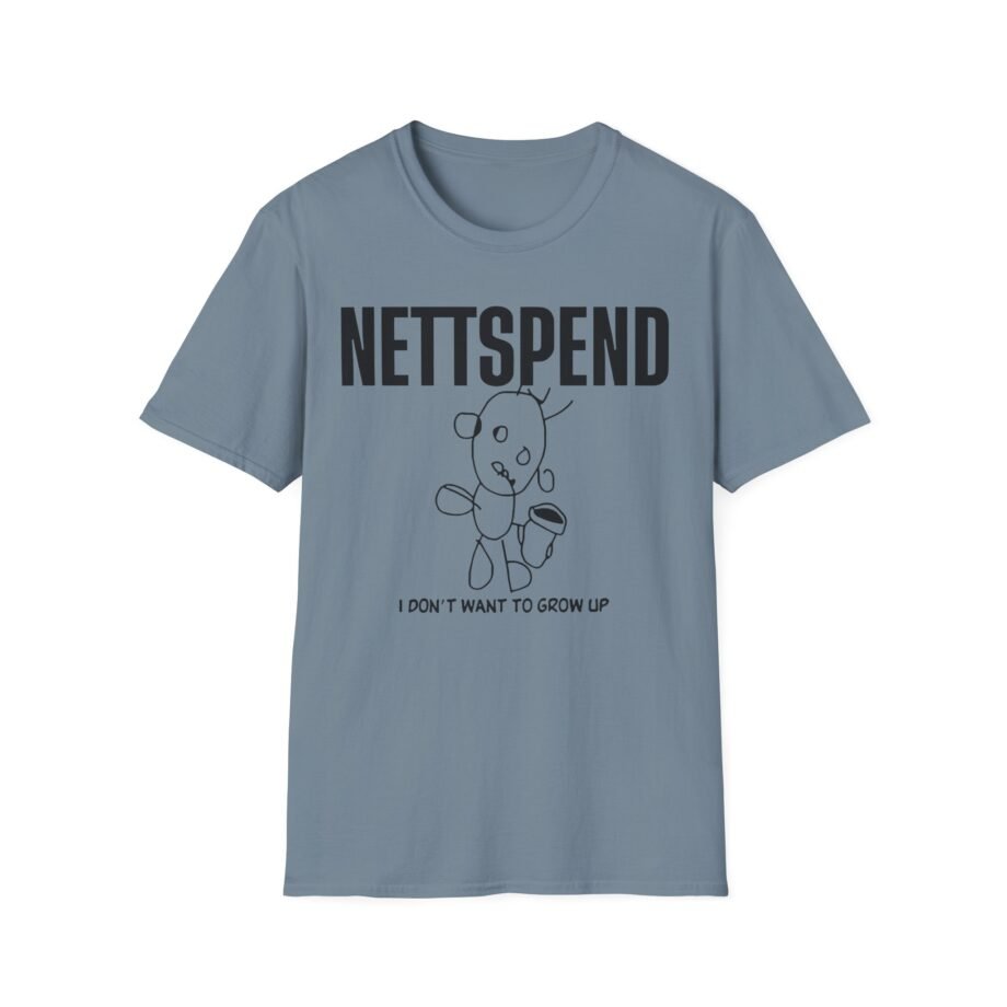 Nettspend I Dont Want to Grow Up Unisex Softstyle T-Shirt