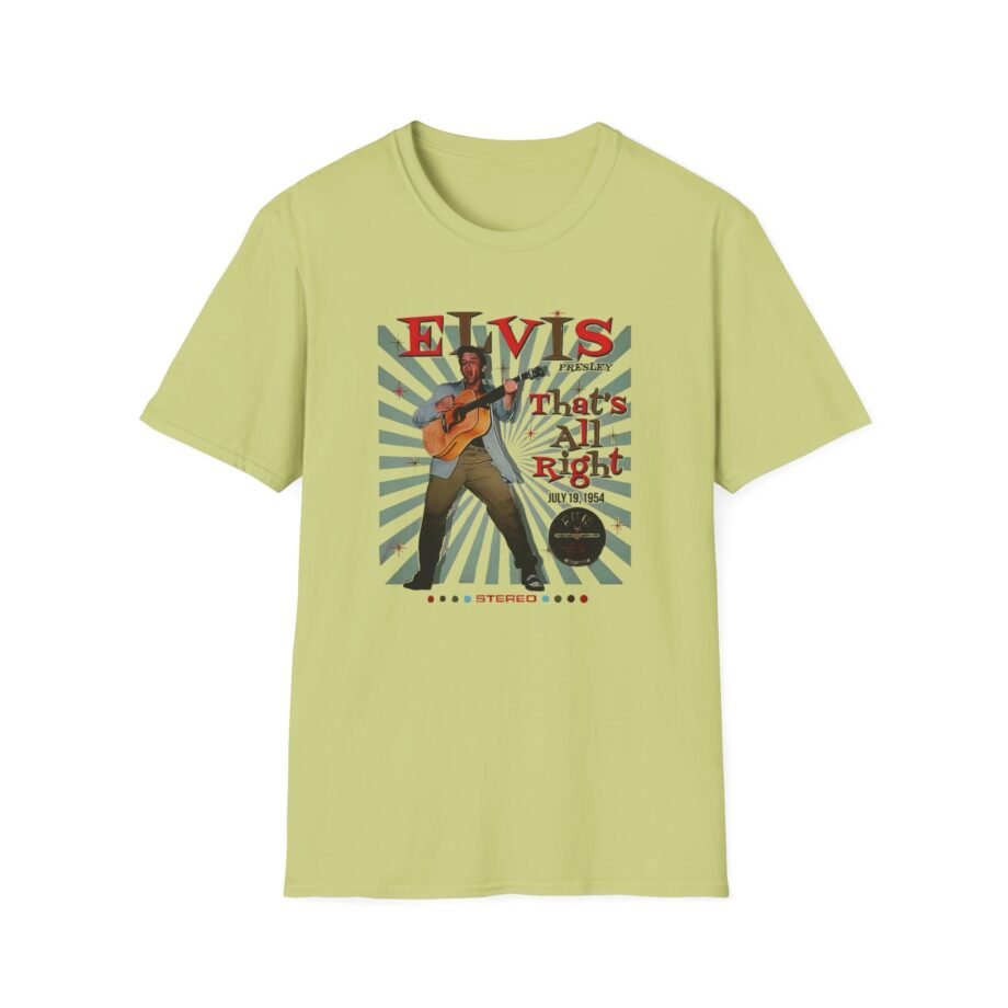 Sun Records Elvis That's All Right Unisex Softstyle T-Shirt