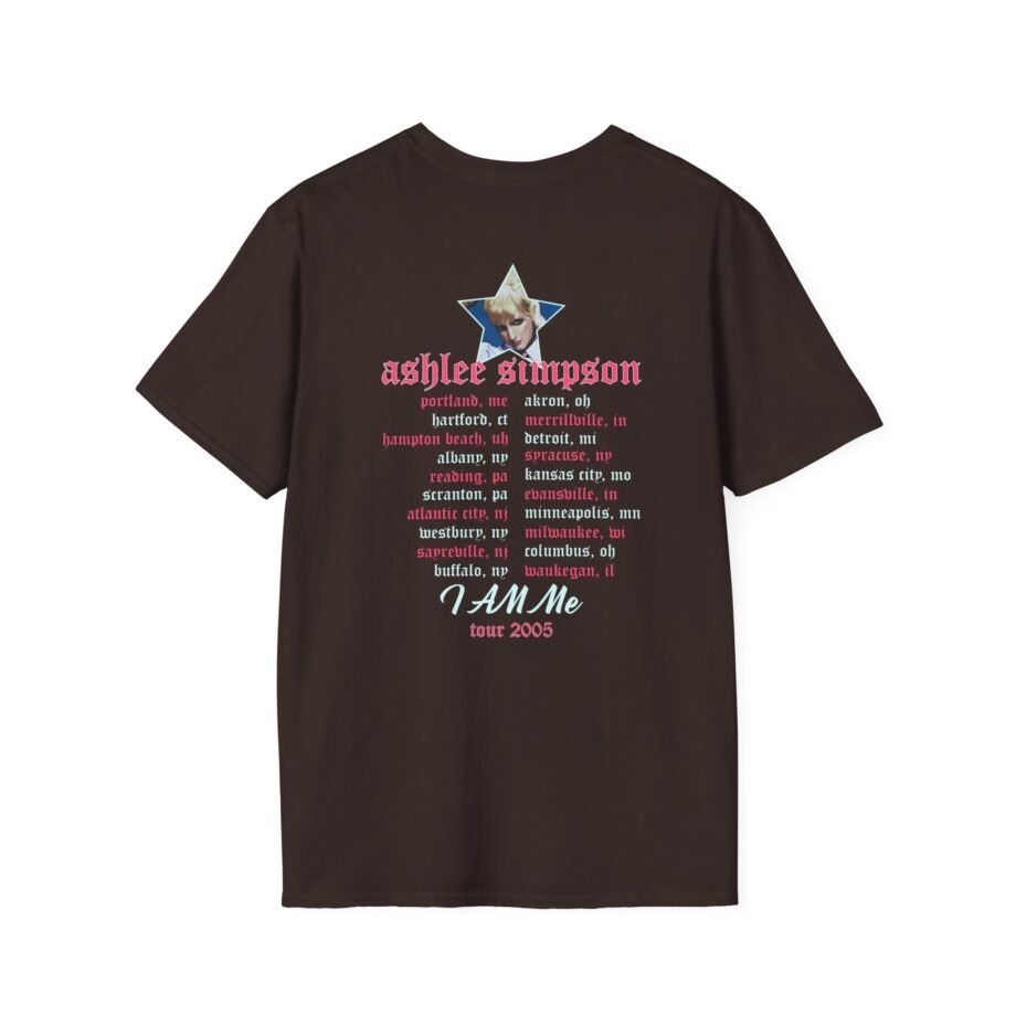 Ashlee Simpson 2005 Ashlee Simpson I Am Me Concert Tour Unisex Softstyle T-Shirt