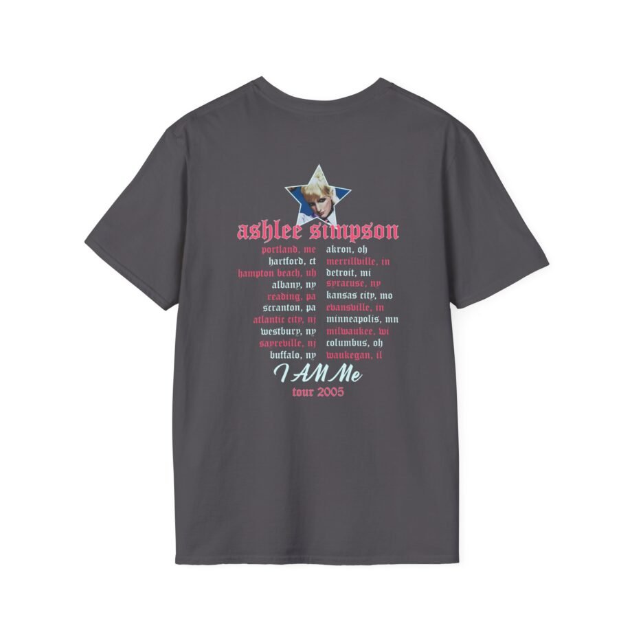 Ashlee Simpson 2005 Ashlee Simpson I Am Me Concert Tour Unisex Softstyle T-Shirt