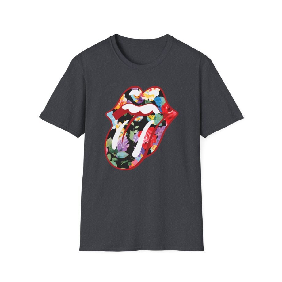 RS Floral Tongue Unisex Softstyle T-Shirt