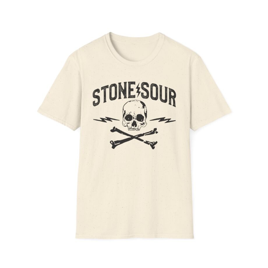 Stonesour Cross Bones 3/4 Raglan Unisex Softstyle T-Shirt