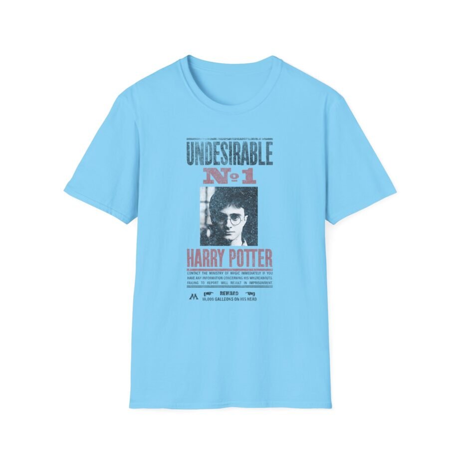 Harry Potter Undesirable No 1 Distressed Unisex Softstyle T-Shirt