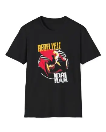 Billy Idol Rebel Yell Unisex Softstyle Shirt
