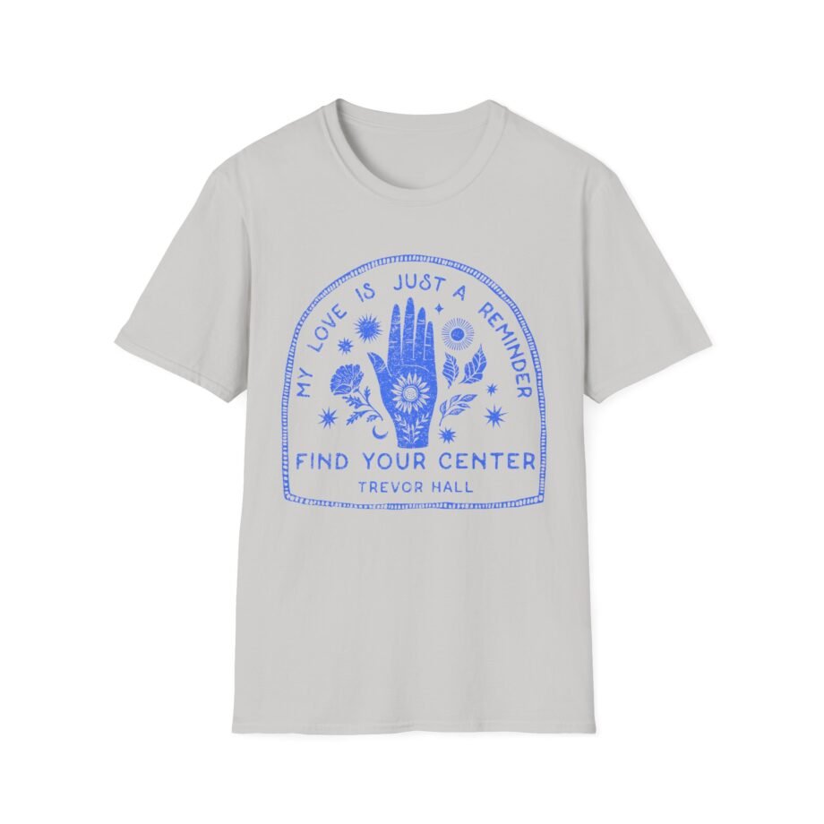Trevor Hall Find Your Center Unisex Softstyle T-Shirt