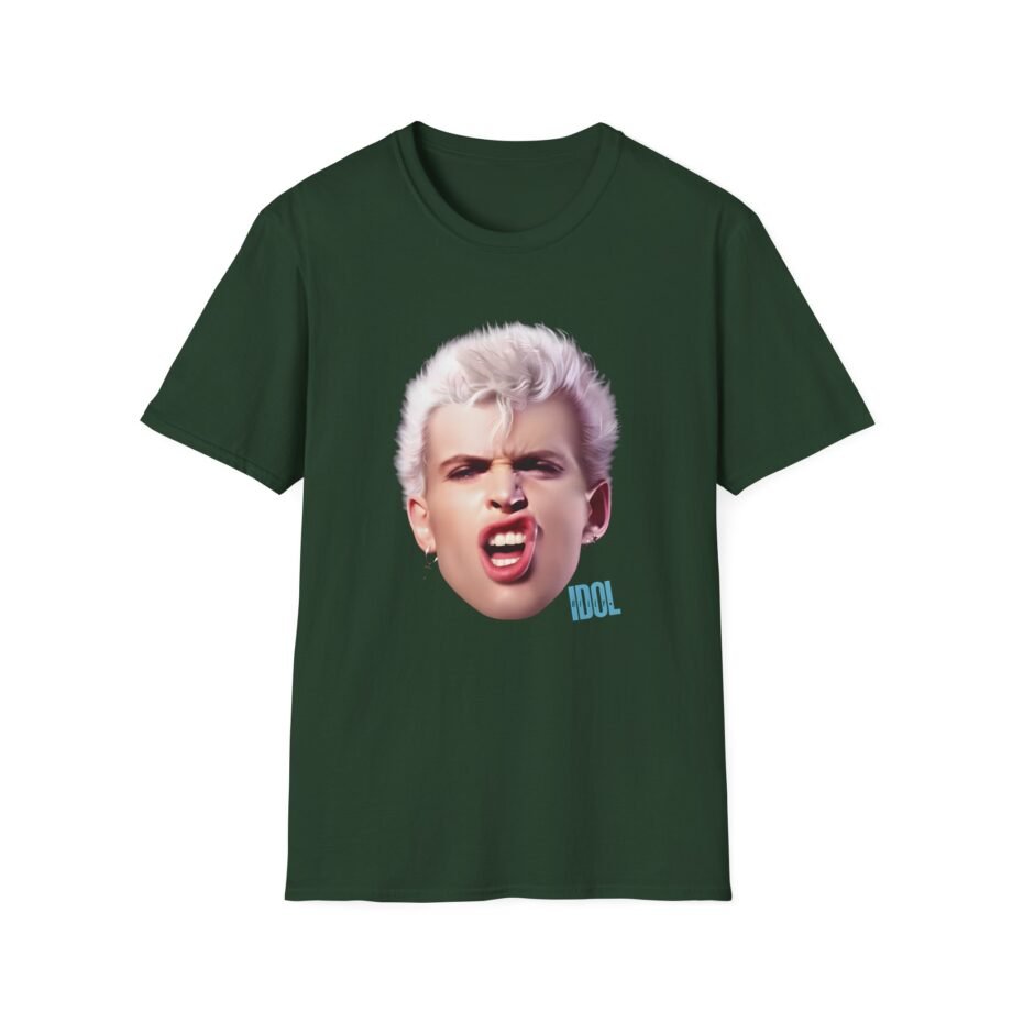 Billy Idol Billy Smirk Unisex Softstyle Shirt