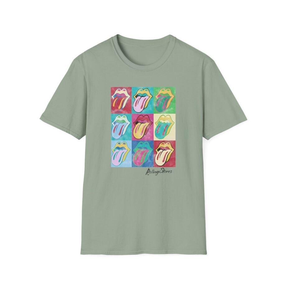 RS Pop Art Tongue Unisex Softstyle T-Shirt