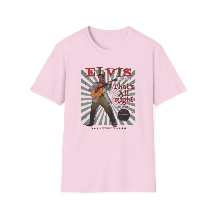 Sun Records Elvis That's All Right Unisex Softstyle T-Shirt