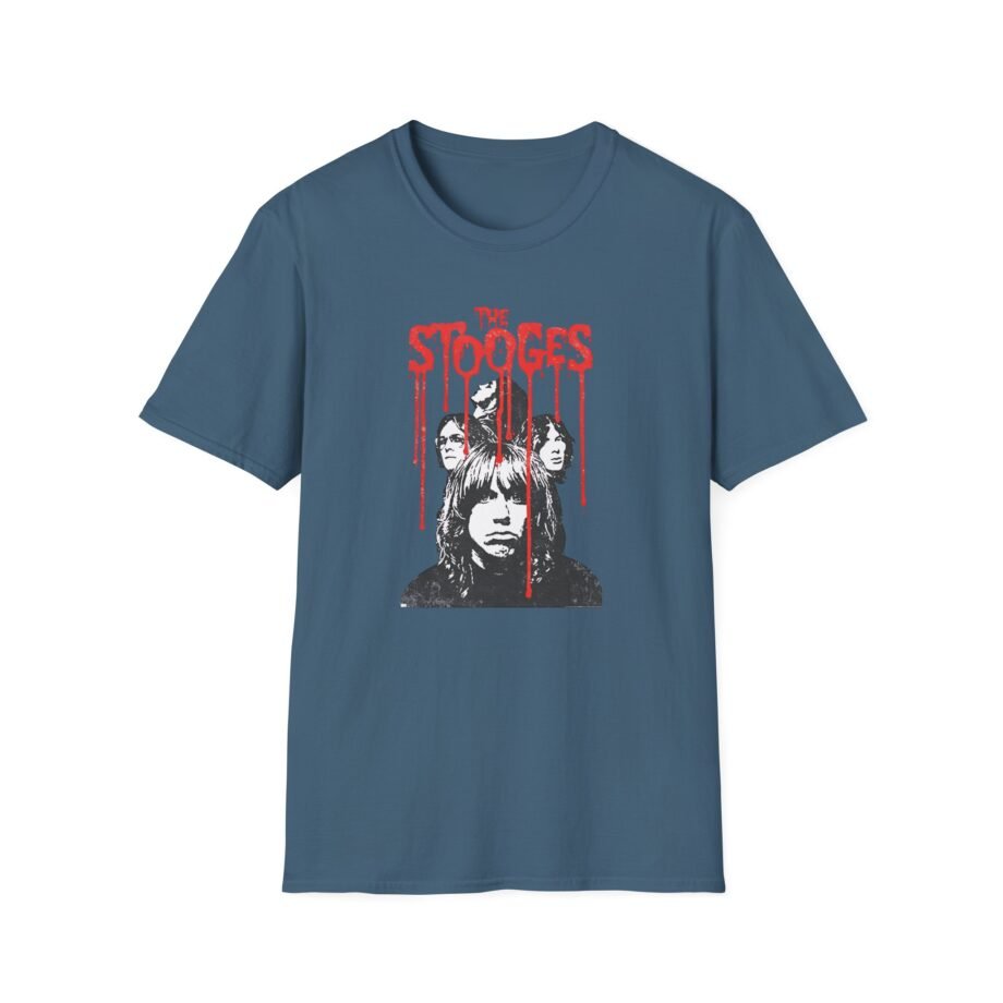 The Stooges Group Shot Unisex Softstyle T-Shirt
