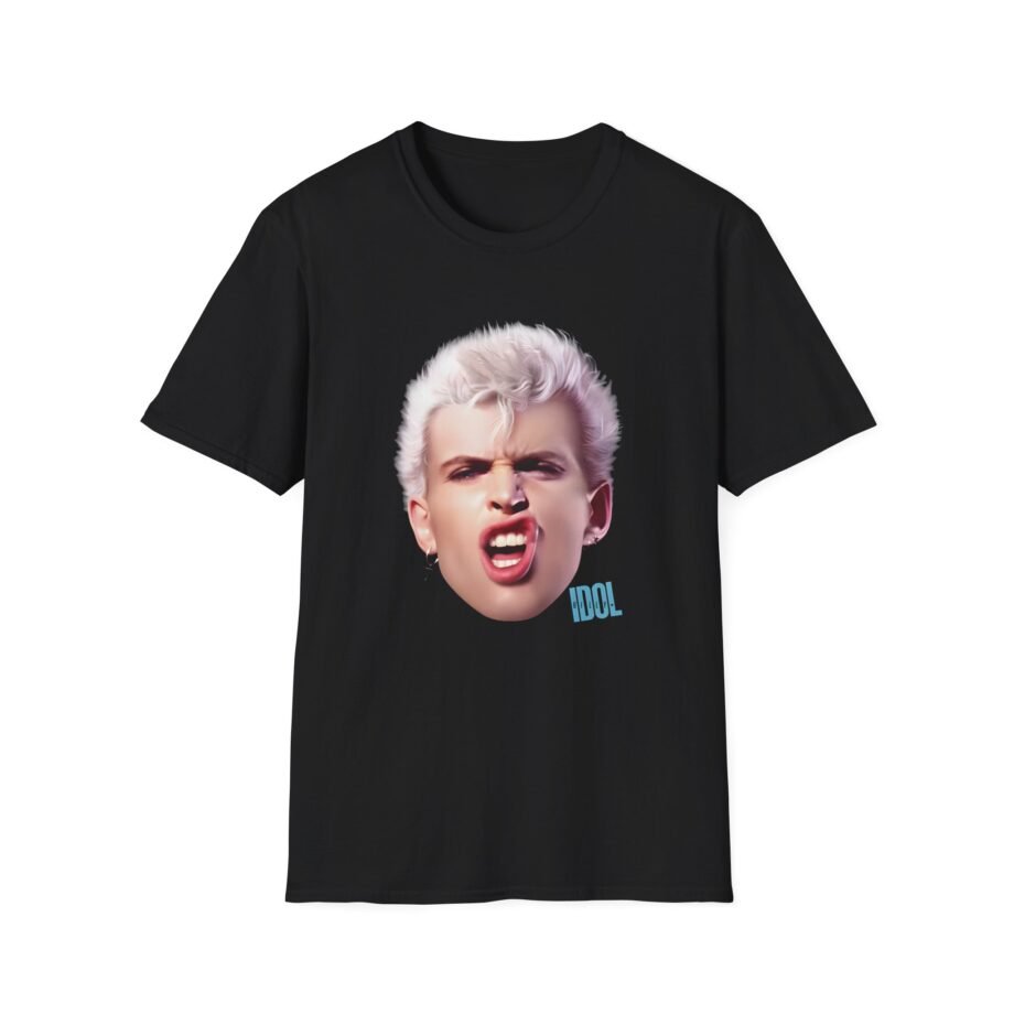Billy Idol Billy Smirk Unisex Softstyle Shirt