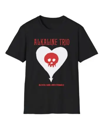 Alkaline Trio Heartskull Unisex Softstyle T-Shirt