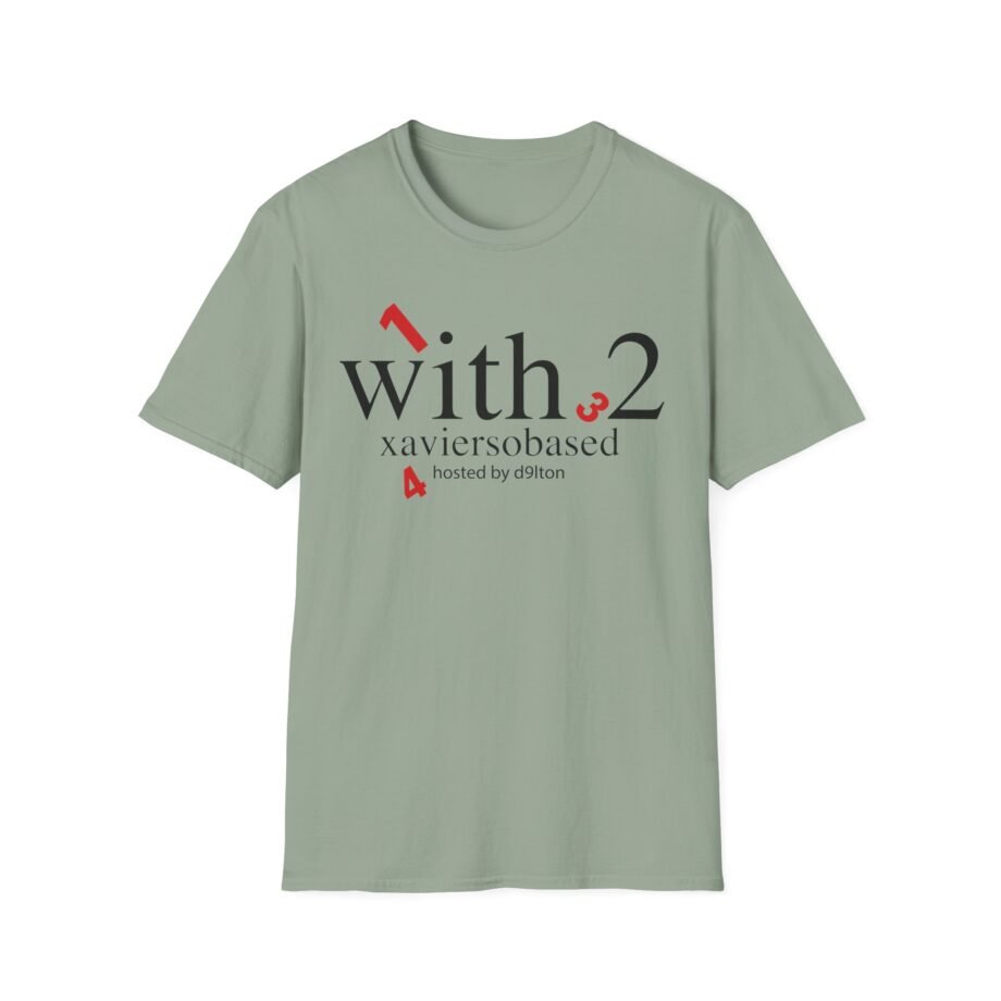 Nettspend Xaviersobased With 2 Album Unisex Softstyle T-Shirt