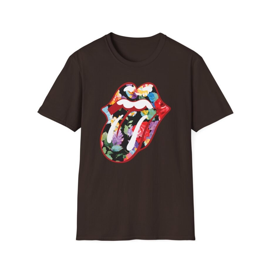 RS Floral Tongue Unisex Softstyle T-Shirt