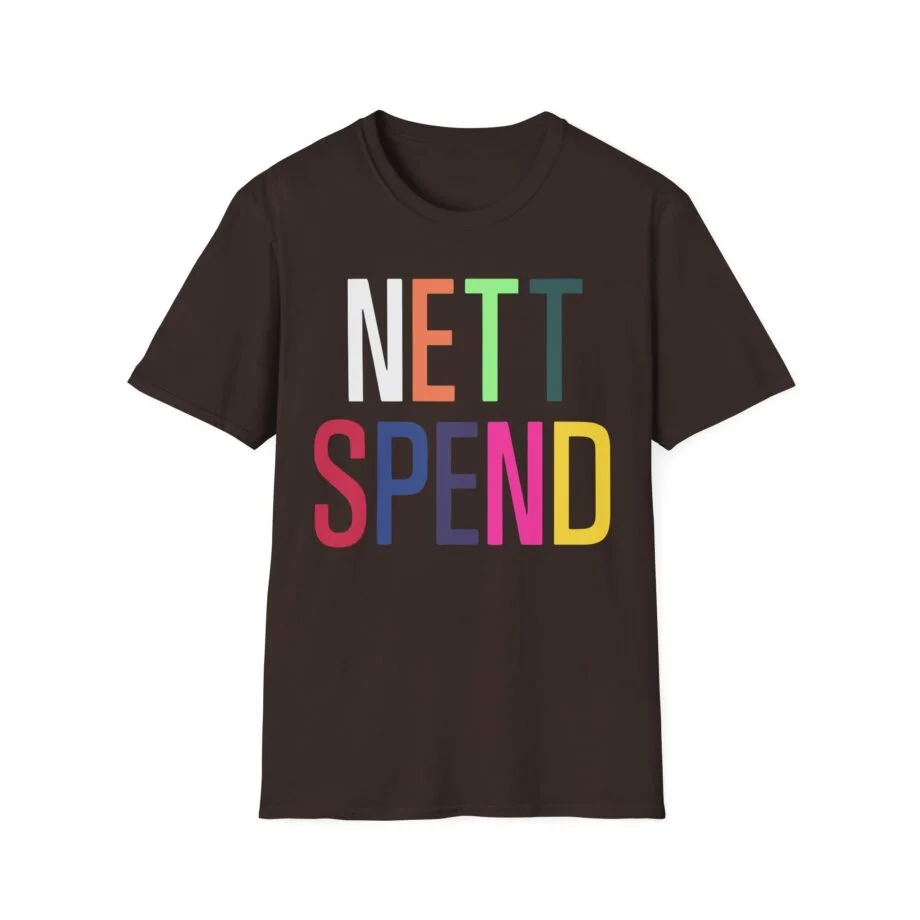 Nettspend Rainbow Unisex Softstyle T-Shirt