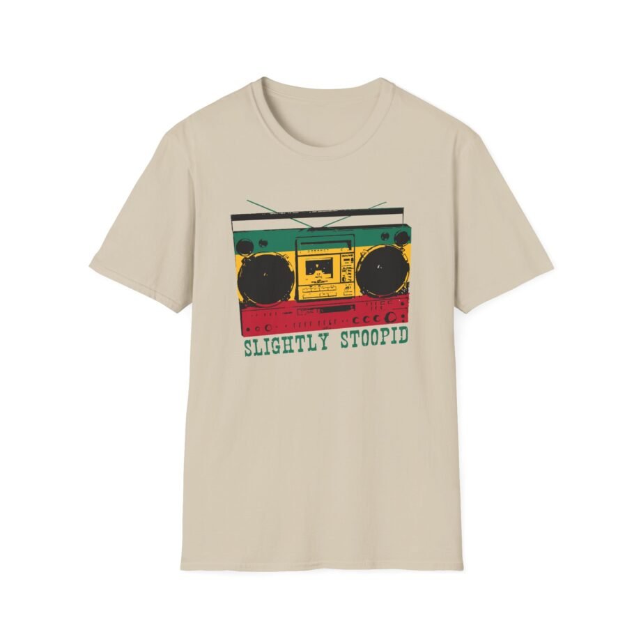 Slightly Stoopid Ghetto Blaster Raglan Unisex Softstyle T-Shirt