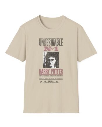 Harry Potter Undesirable No 1 Distressed Unisex Softstyle T-Shirt