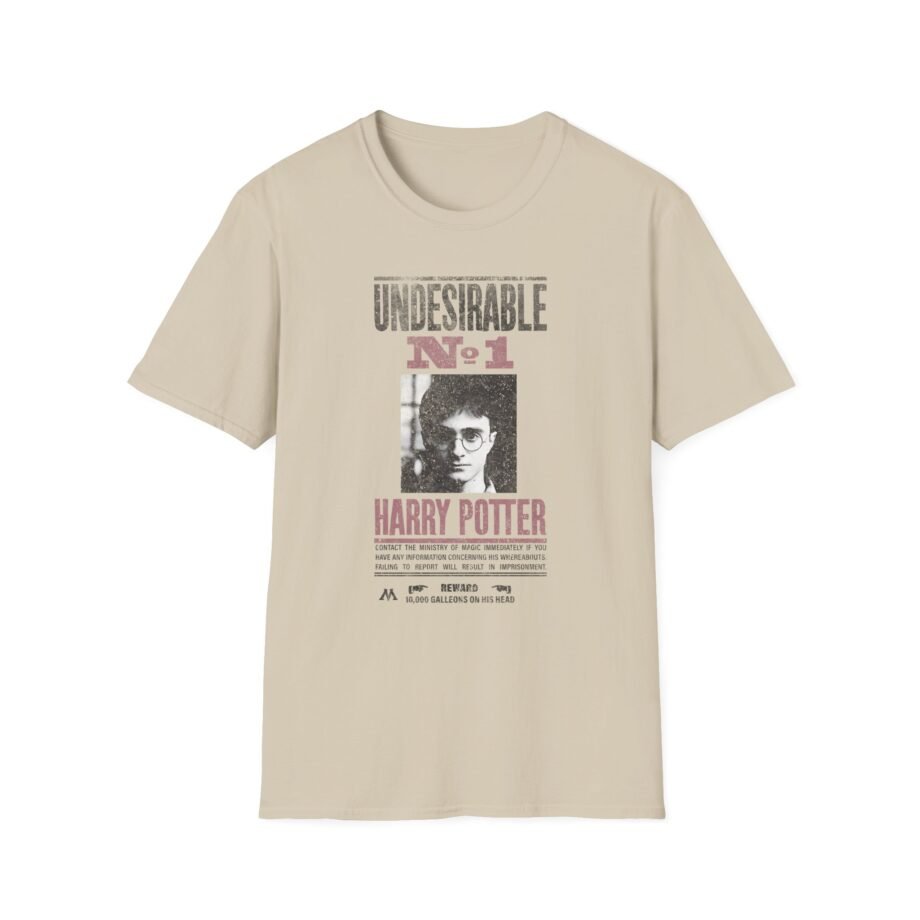 Harry Potter Undesirable No 1 Distressed Unisex Softstyle T-Shirt