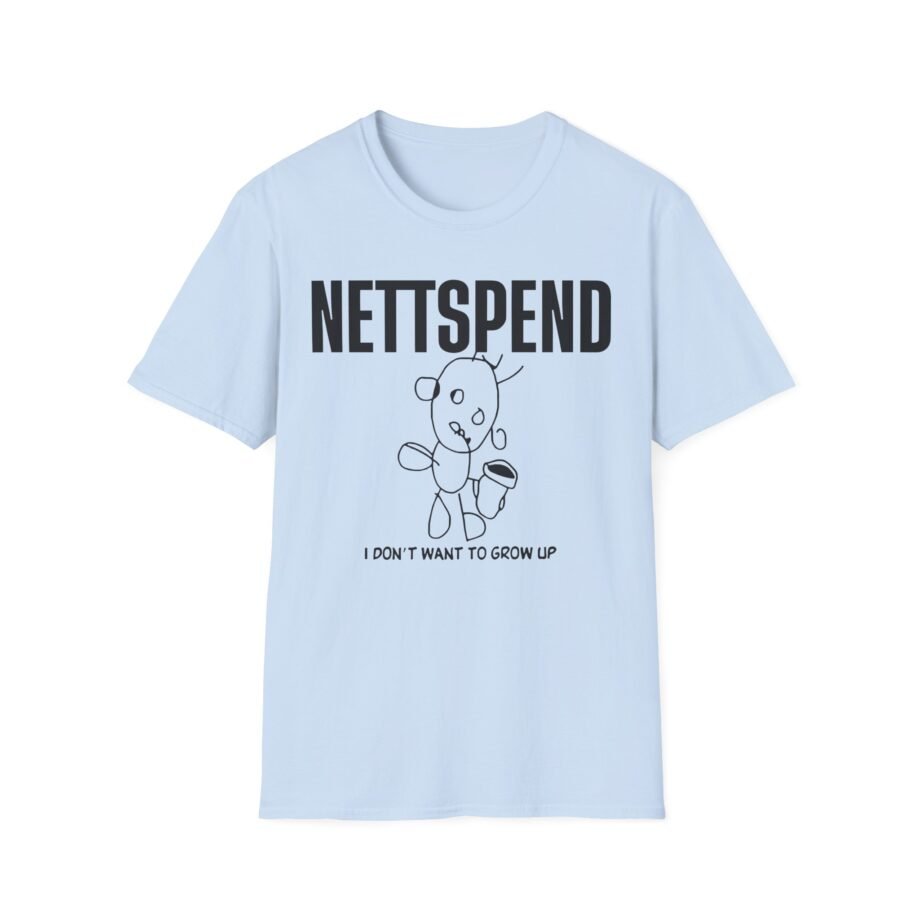 Nettspend I Dont Want to Grow Up Unisex Softstyle T-Shirt