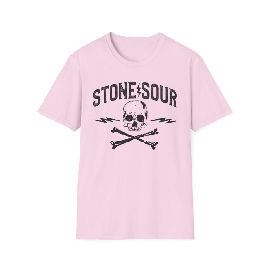 Stonesour Cross Bones 3/4 Raglan Unisex Softstyle T-Shirt