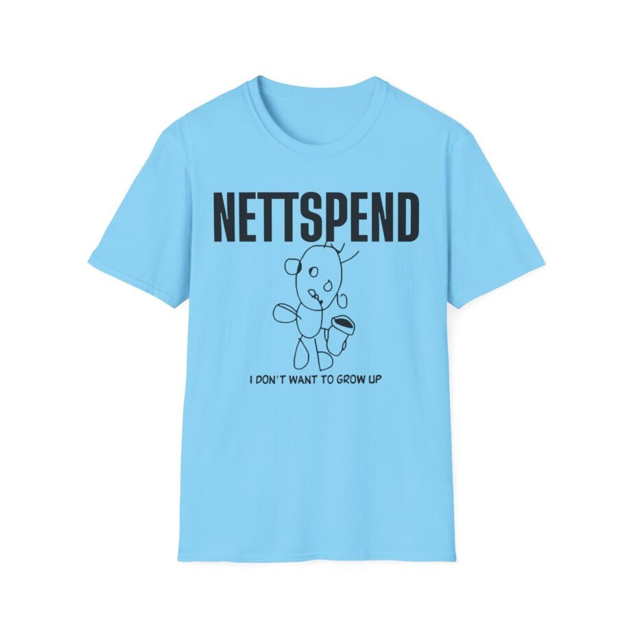 Nettspend I Dont Want to Grow Up Unisex Softstyle T-Shirt