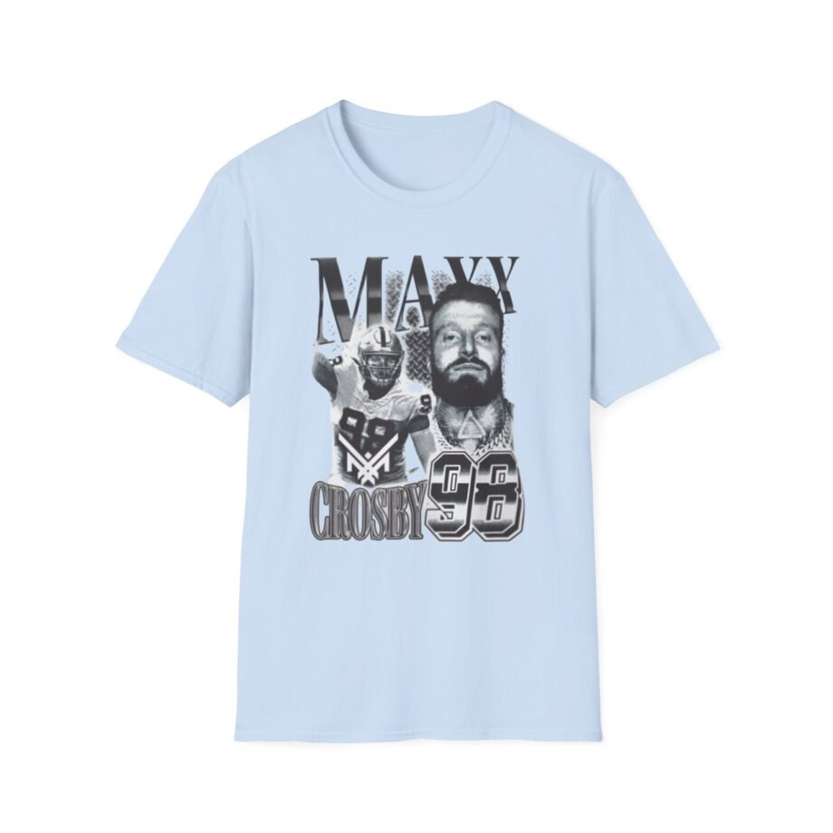 Maxx Crosby Vintage Unisex Softstyle T-Shirt