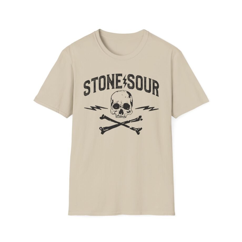 Stonesour Cross Bones 3/4 Raglan Unisex Softstyle T-Shirt