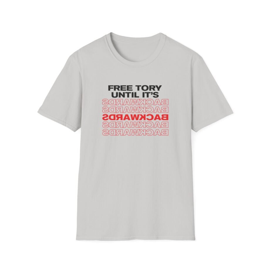 Tory Lanez Free Tory Backwards Unisex Softstyle T-Shirt
