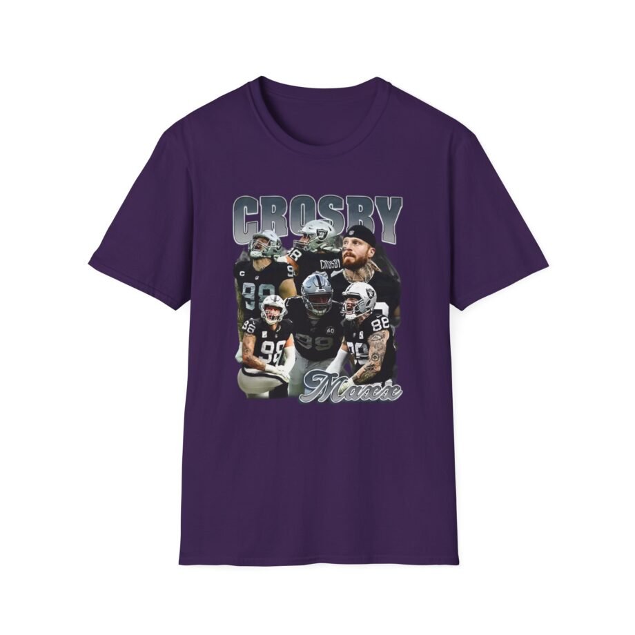 Maxx Crosby COLLAGE Unisex Softstyle T-Shirt